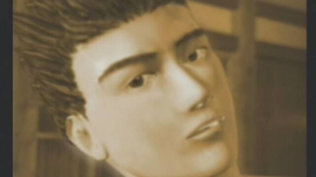 Diferentes ilustraciones, esculturas y vídeos del desarrollo de Shenmue -