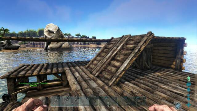 ARK Survival Evolved construir un barco - Construir un pilar y rampa