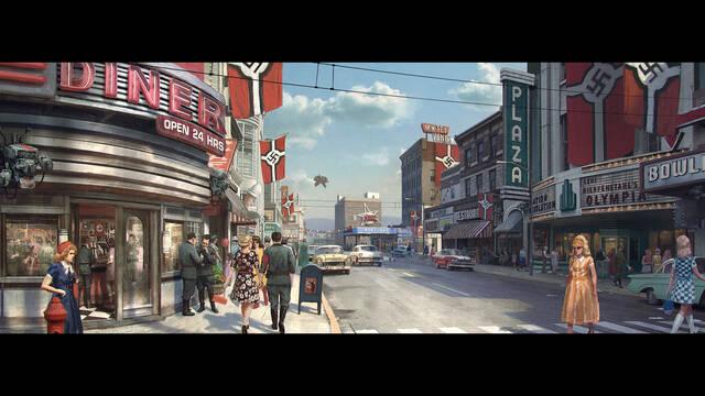 Wolfenstein II: The New Colossus - CHAPTER OPENER Texas Streetview daytime HEADER IMAGE 1500045417
