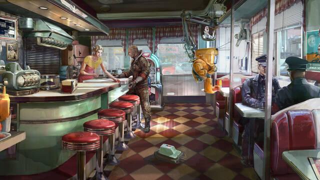 Wolfenstein II: The New Colossus - Diner interior with BJ 1500045424