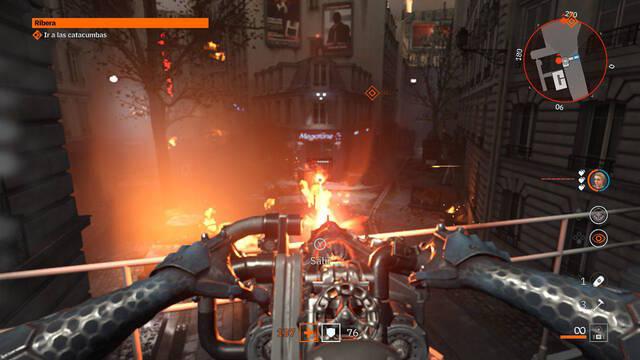 Wolfenstein Youngblood en Switch - Modo Dock
