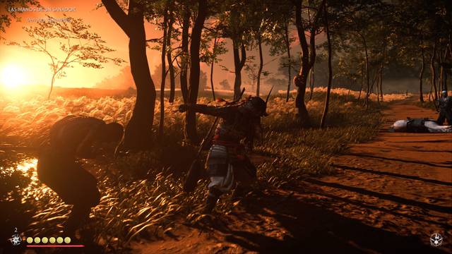 Ghost of Tsushima en PS4 Pro -