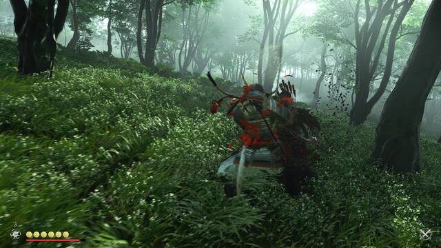 Ghost of Tsushima en PS4 Pro -