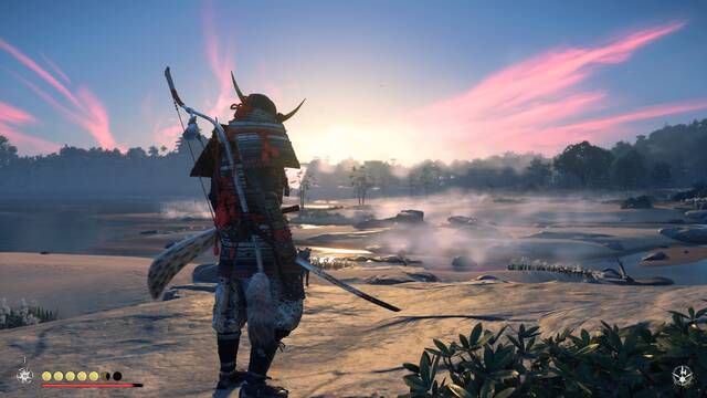 Ghost of Tsushima en PS4 Pro -