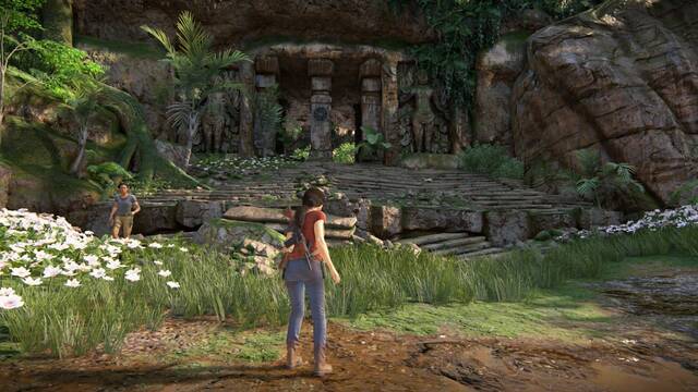 Uncharted El Legado Perdido - Rubí de la reina - Templo del noreste