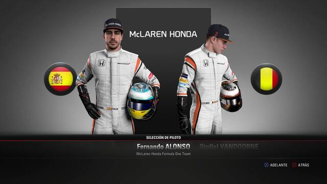 Escuderas de F1 2017 - MCLAREN HONDA