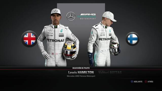 Escuderías de F1 2017 - MERCEDES
