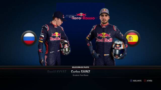 Escuderas de F1 2017 - TORO ROSSO