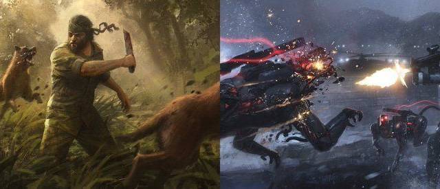 Artes conceptuales de la película Metal Gear Solid -