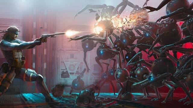 Artes conceptuales de la película Metal Gear Solid -