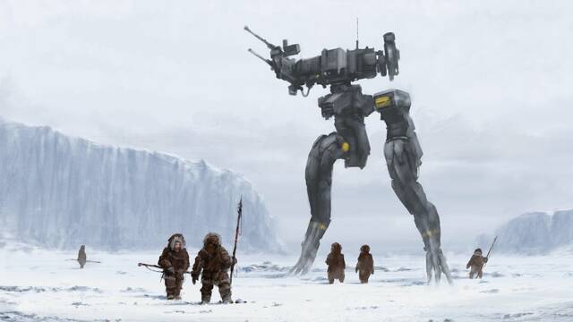 Artes conceptuales de la película Metal Gear Solid -