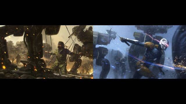 Artes conceptuales de la película Metal Gear Solid -
