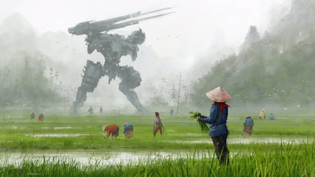Artes conceptuales de la película Metal Gear Solid -