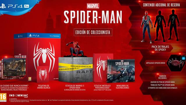 Spider-Man - Contenidos edición coleccionista - Contenidos de la edición coleccionista