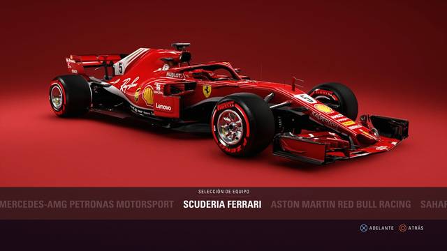 F1 2018 - Escuderas - FERRARI