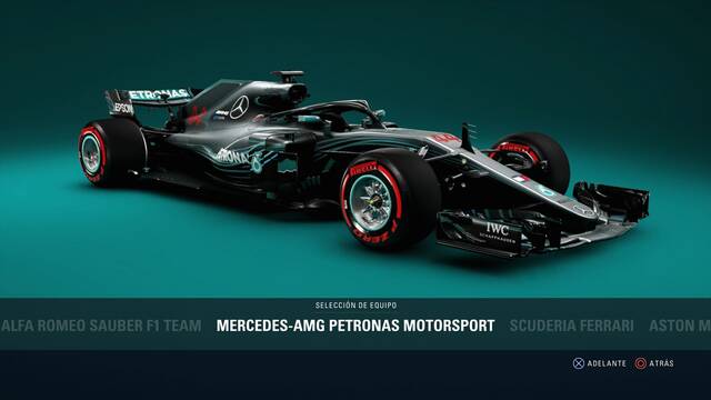F1 2018 - Escuderas - MERCEDES