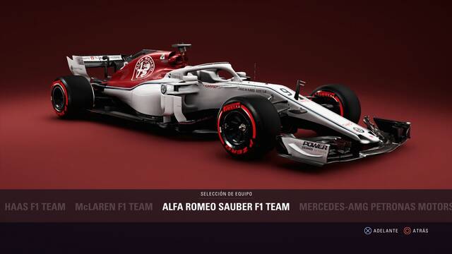 F1 2018 - Escuderas - SAUBER