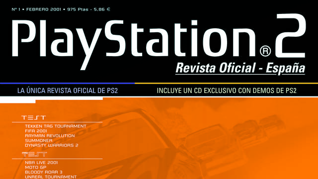 Portadas Revista Oficial PlayStation España - El primer número de la revista