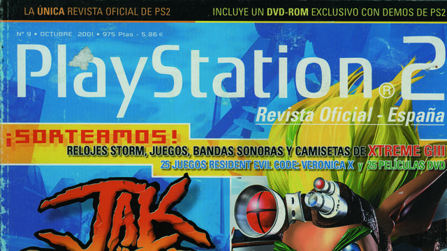 Portadas Revista Oficial PlayStation España - Jak & Daxter protagonizaron el número 9