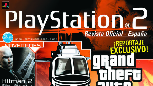 Portadas Revista Oficial PlayStation España - Reportaje exclusivo de GTA: Vice City en el número 20