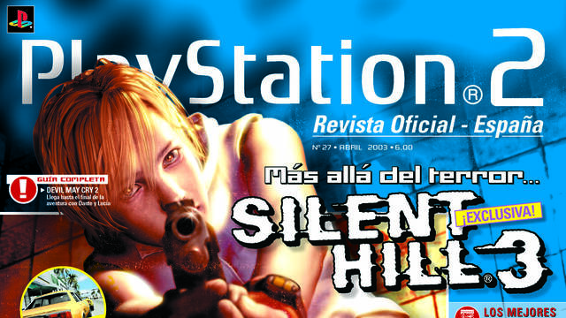 Portadas Revista Oficial PlayStation España - Silent Hill 3 en el número 27