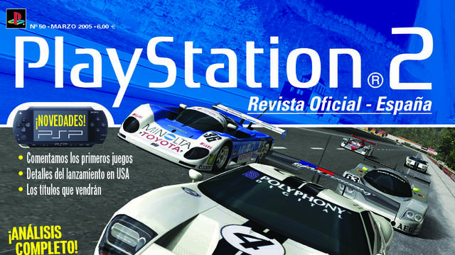 Portadas Revista Oficial PlayStation España - Gran Turismo 4 para celebrar el número 50