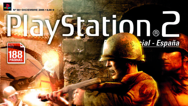 Portadas Revista Oficial PlayStation España - El primer Call of Duty de PS2 en el número 59