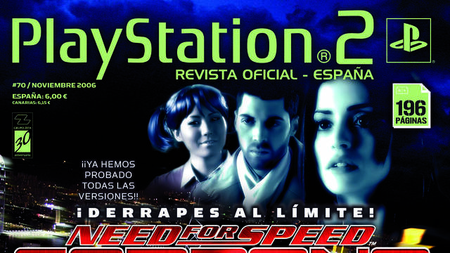 Portadas Revista Oficial PlayStation España - Need for Speed Carbono en el número 70