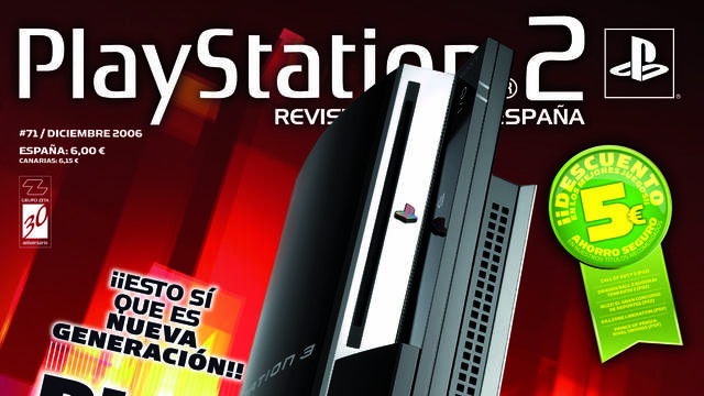 Portadas Revista Oficial PlayStation España - Salto de generación: primer contacto con PS3 en el número 71