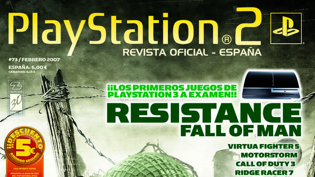 Portadas Revista Oficial PlayStation España - Los primeros juegos de PS3 en el número 72