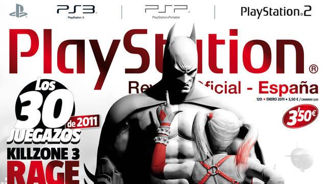Portadas Revista Oficial PlayStation España - Batman: Arkham City en exclusiva en el número 120