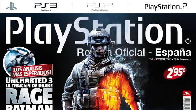 Portadas Revista Oficial PlayStation España - Battlefield 3 en el número 130