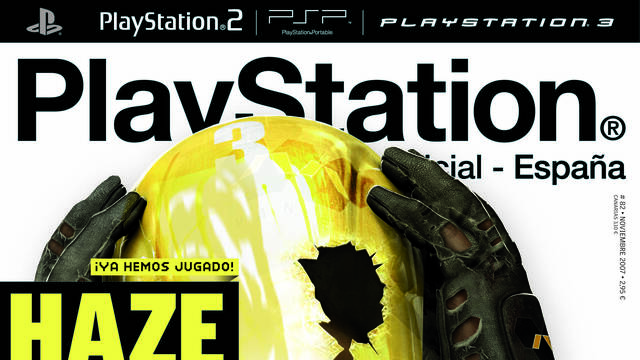 Portadas Revista Oficial PlayStation España - Haze en el número 82 de la revista
