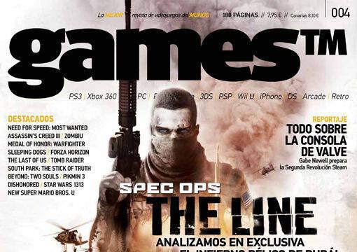 Portadas revista GamesTM - Spec Ops: The Line en el número 4