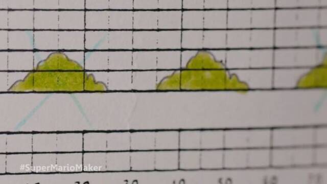 Lo que pudo ser - Super Mario Bros. - Detalle de los arbustos.