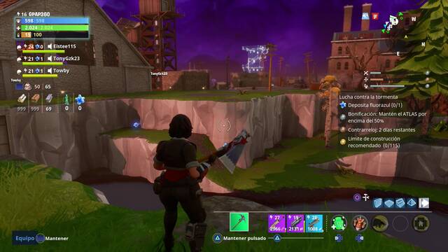 Fortnite - Lucha contra la tormenta - Radar de comunicacin