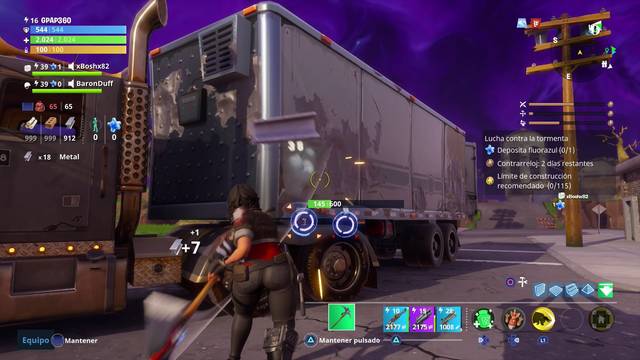 Fortnite - Lucha contra la tormenta - Recoger suministros