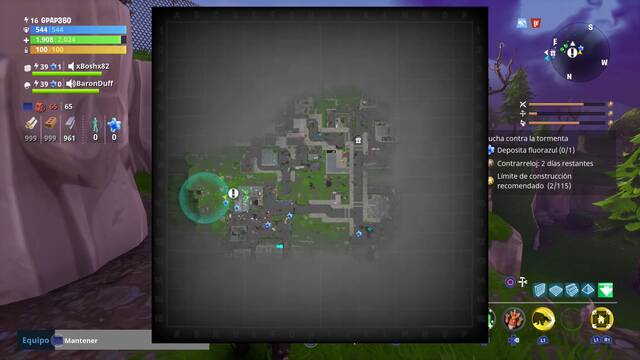 Fortnite - Lucha contra la tormenta - Smbolo del Fluorazul