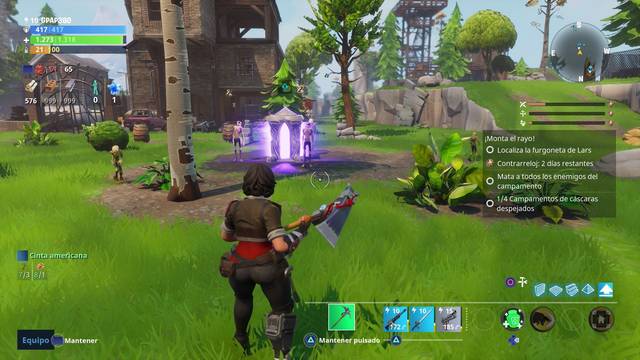 Fortnite - Destruye los campamentos - Campamentos enemigos