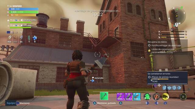 Fortnite - Crear una buena base - Conseguir piedra