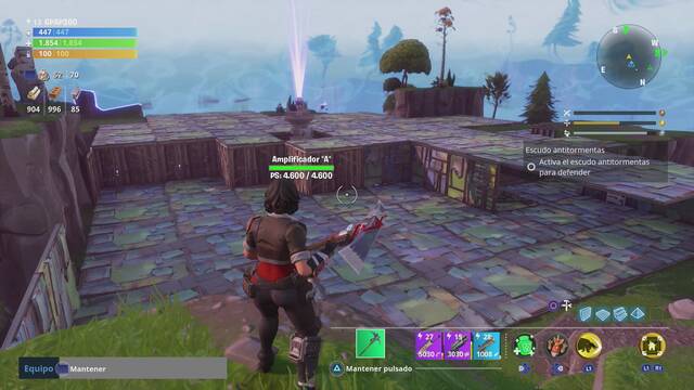 Fortnite - Crear una buena base - Suelo, techo y paredes