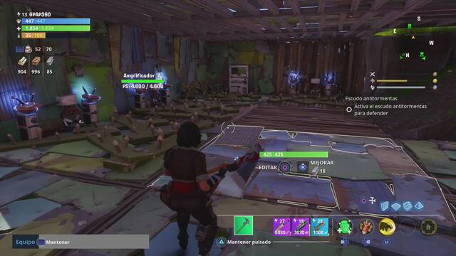 Fortnite - Crear una buena base - Zona con trampas
