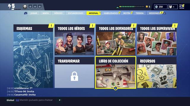 Fortnite - Libro de colección