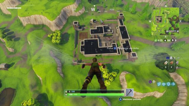 Fortnite - Modo Battle Royale - Caida libre