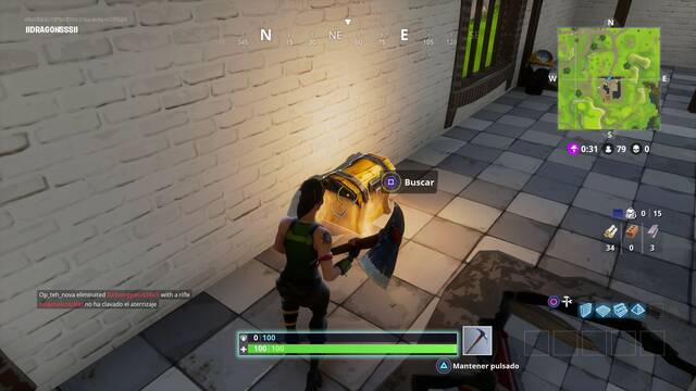 Fortnite - Modo Battle Royale - Encontrar objetos