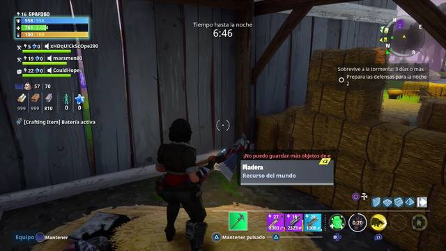 Fortnite - Gnomos - Batera activa