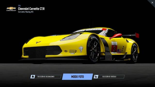 Project Cars 2 - Coches - CHEVROLET