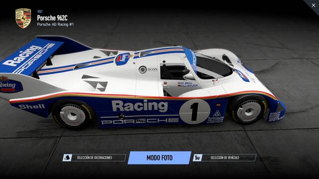 Project Cars 2 - Coches - PORSCHE