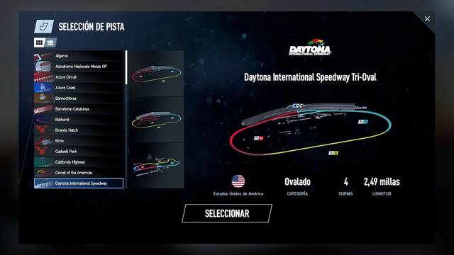 Project Cars 2 - Circuitos - DAYTONA