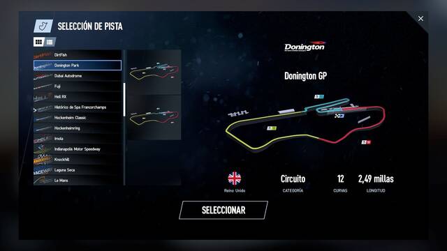Project Cars 2 - Circuitos - DONINGTON PARK